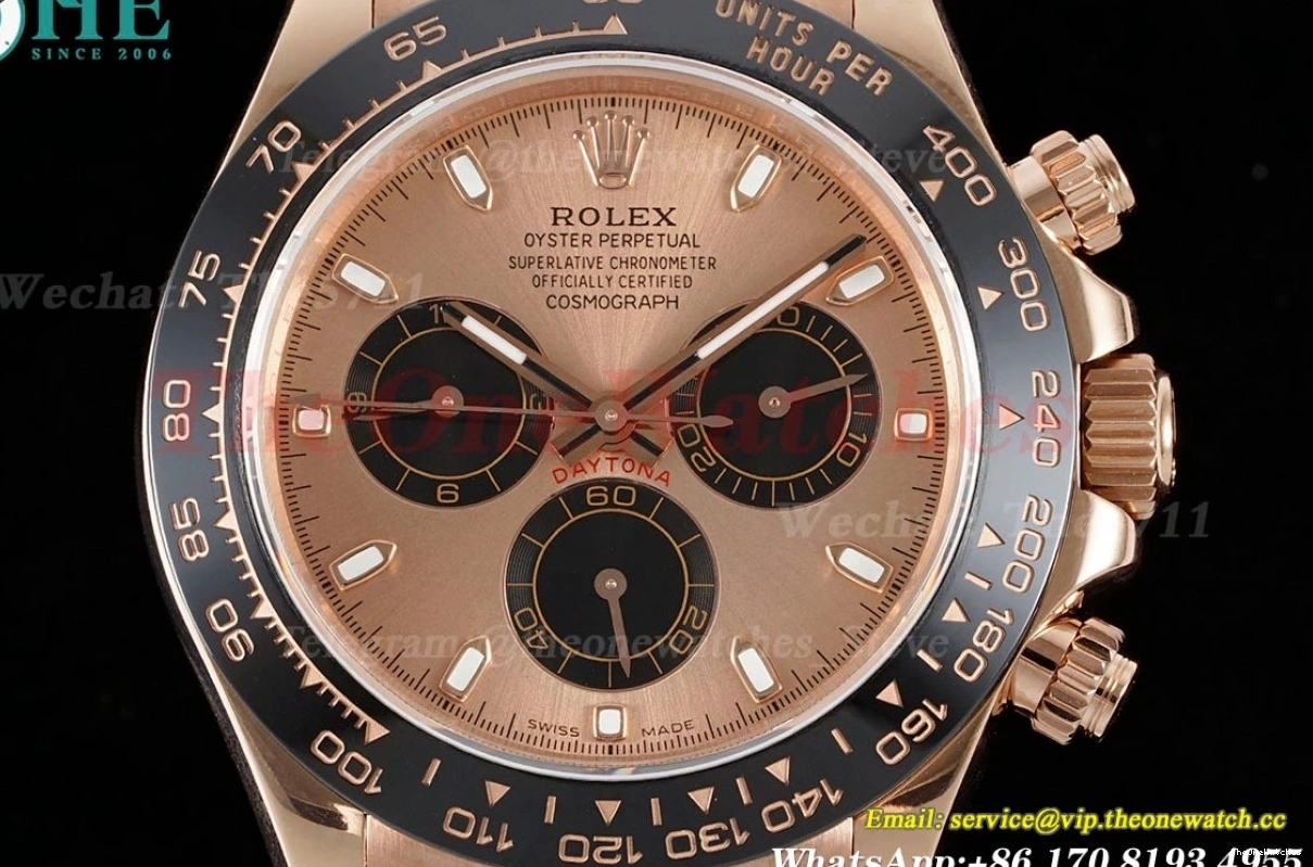 RU RG SH4130 Daytona Champagne 40mm 116515 V3(Gain Dial Weight) QF 0118